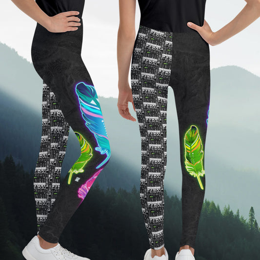 Glow Feral Soul - Youth Leggings