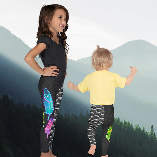 Glow Feral Soul - Kids Leggings