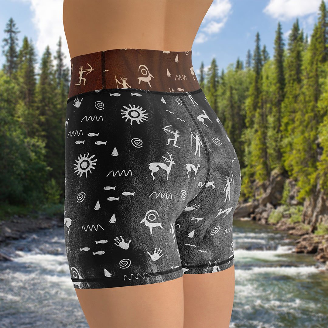 Primitive Press in Ash - Shorts