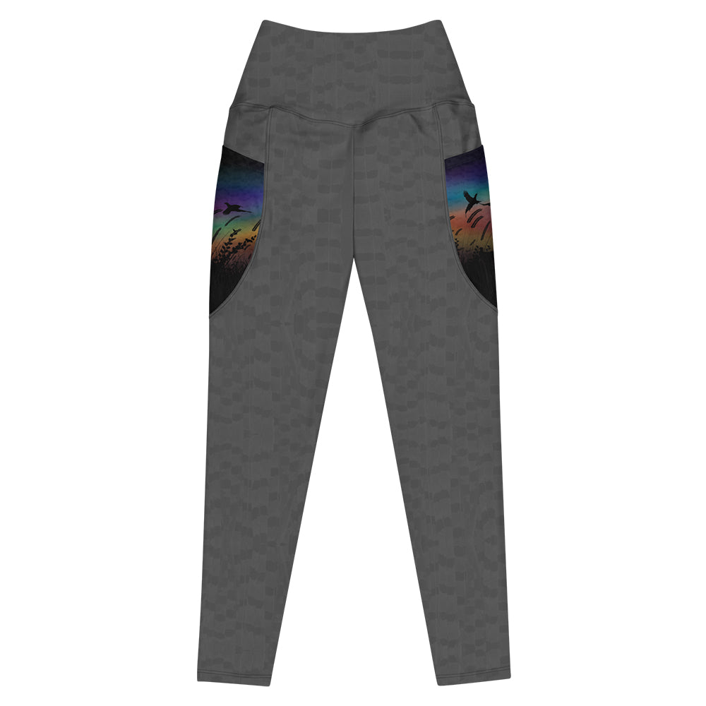 Pheasant Fusion - Pocket Leggings
