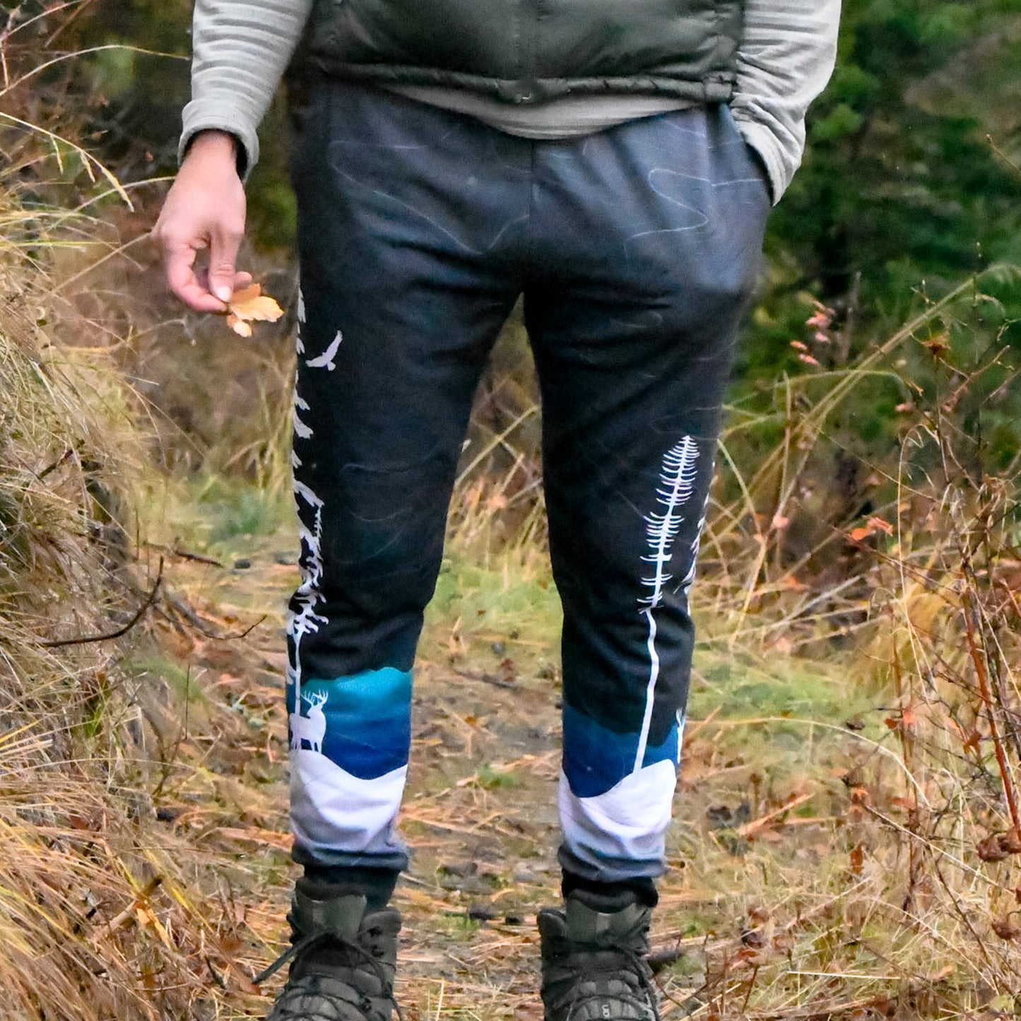 SnowVember Deer - Men's Joggers