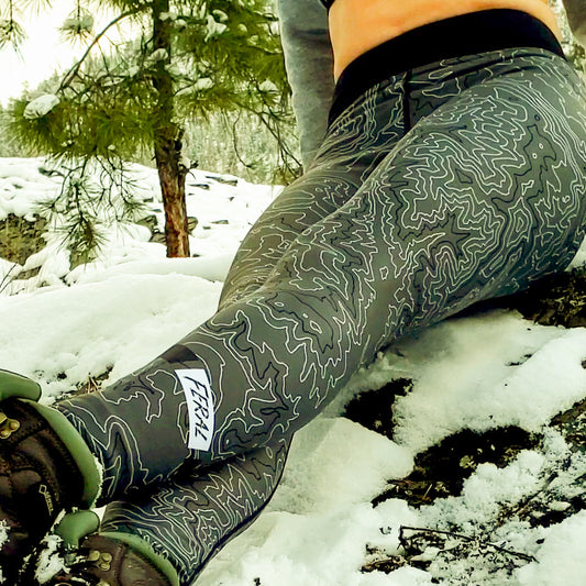 Feral (topo) - Leggings + T-Shirt + Neck Gaiter Bundle