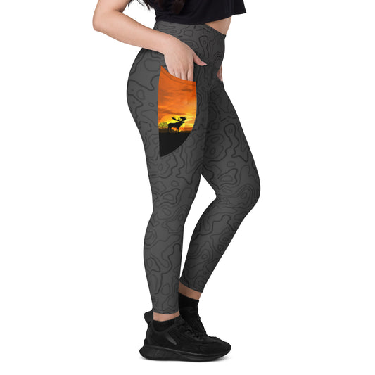 Moose Talk - Pocket Leggings