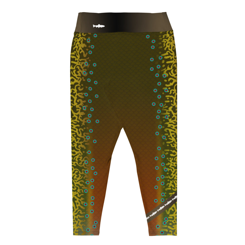 Brook Trout - Curvy Size Leggings