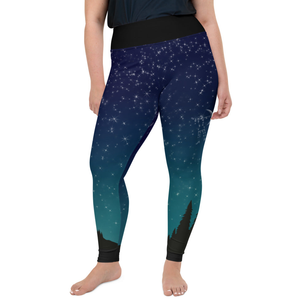 Moonstruck - Curvy Size Leggings