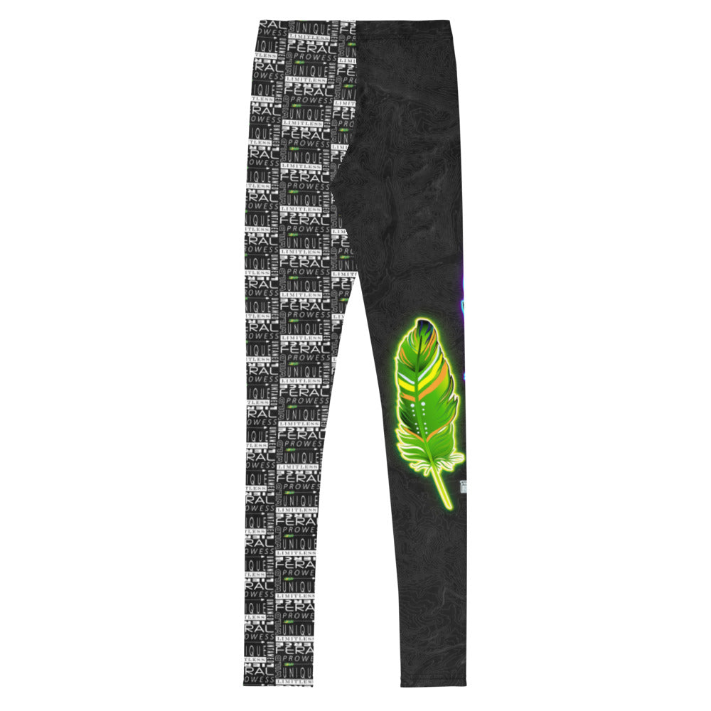Glow Feral Soul - Youth Leggings