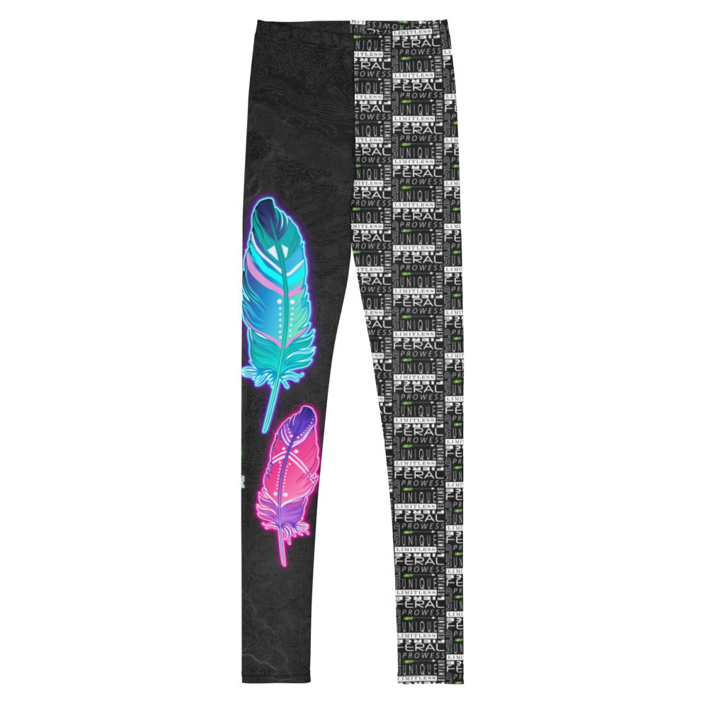 Glow Feral Soul - Youth Leggings