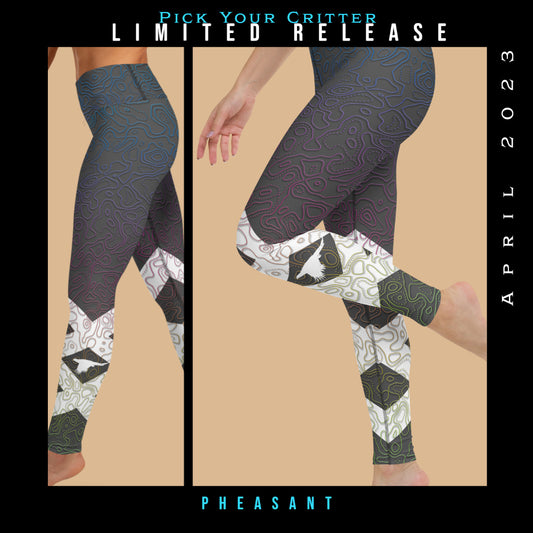 Monthly Escapes x April 2023 - Pick Your Critter Custom Leggings