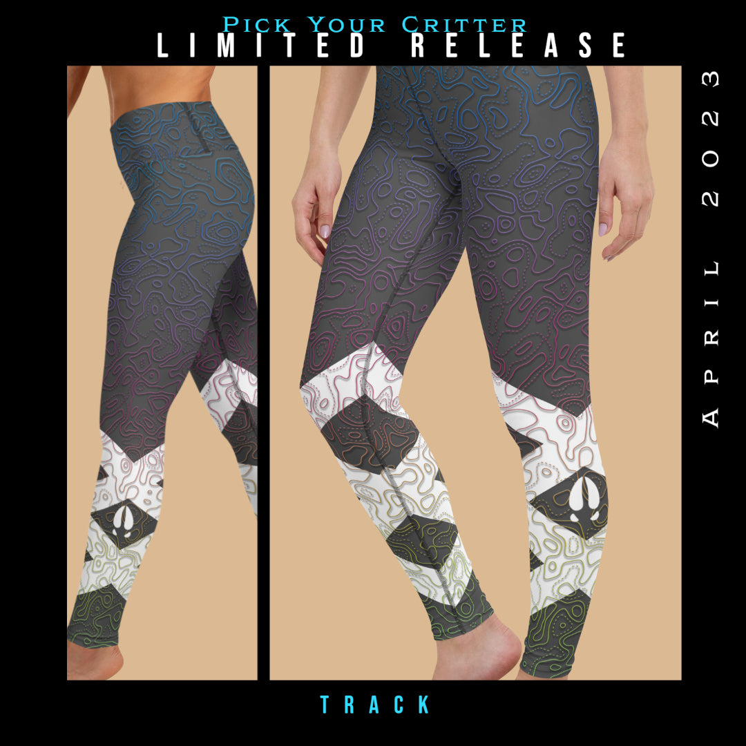 Monthly Escapes x April 2023 - Pick Your Critter Custom Leggings