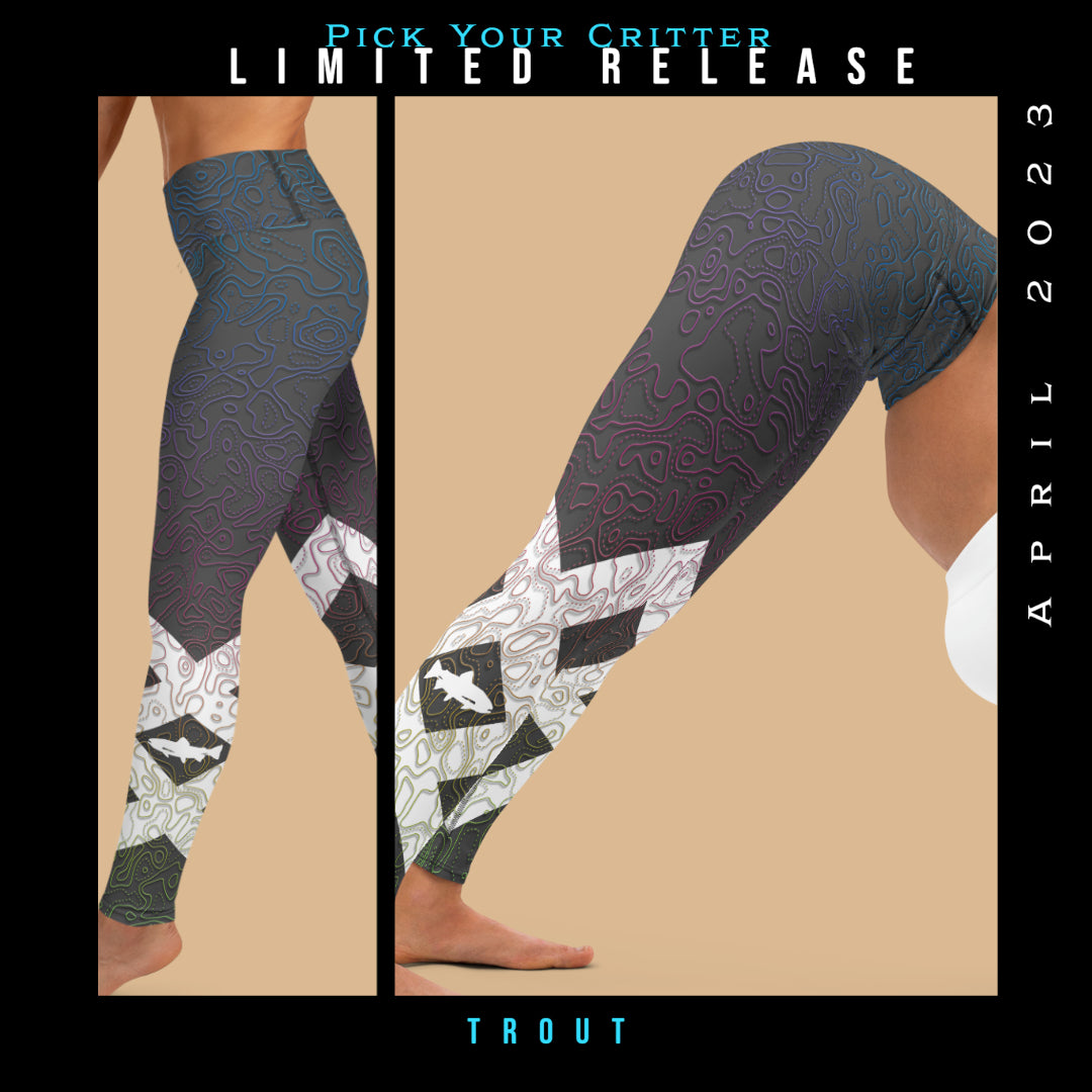 Monthly Escapes x April 2023 - Pick Your Critter Custom Leggings