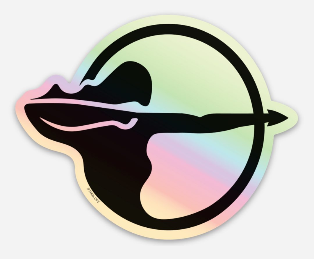 arcHERy - Holographic Sticker