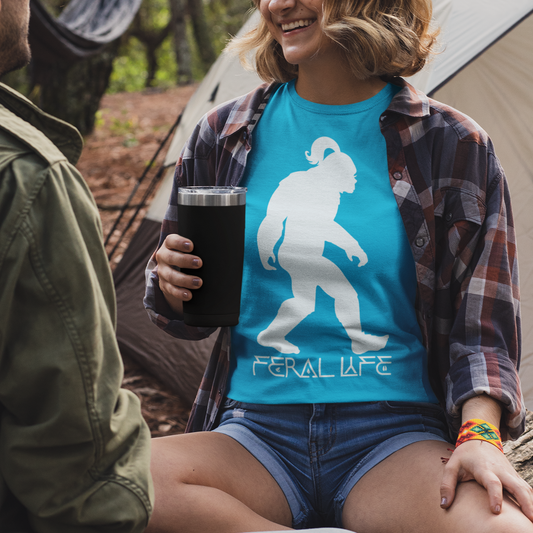 Female Bigfoot - T-Shirt