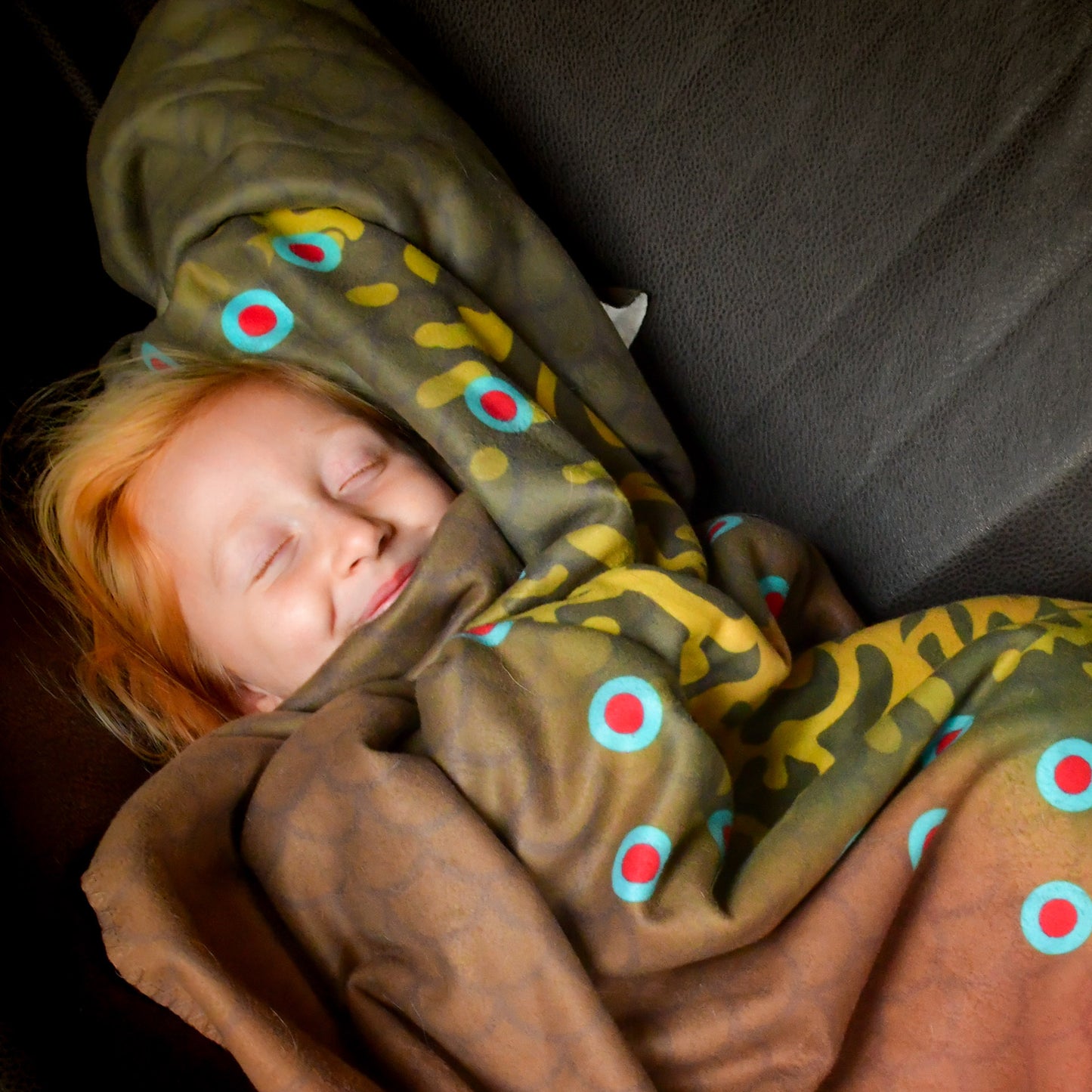 Brook Trout - Sherpa Fleece Blanket