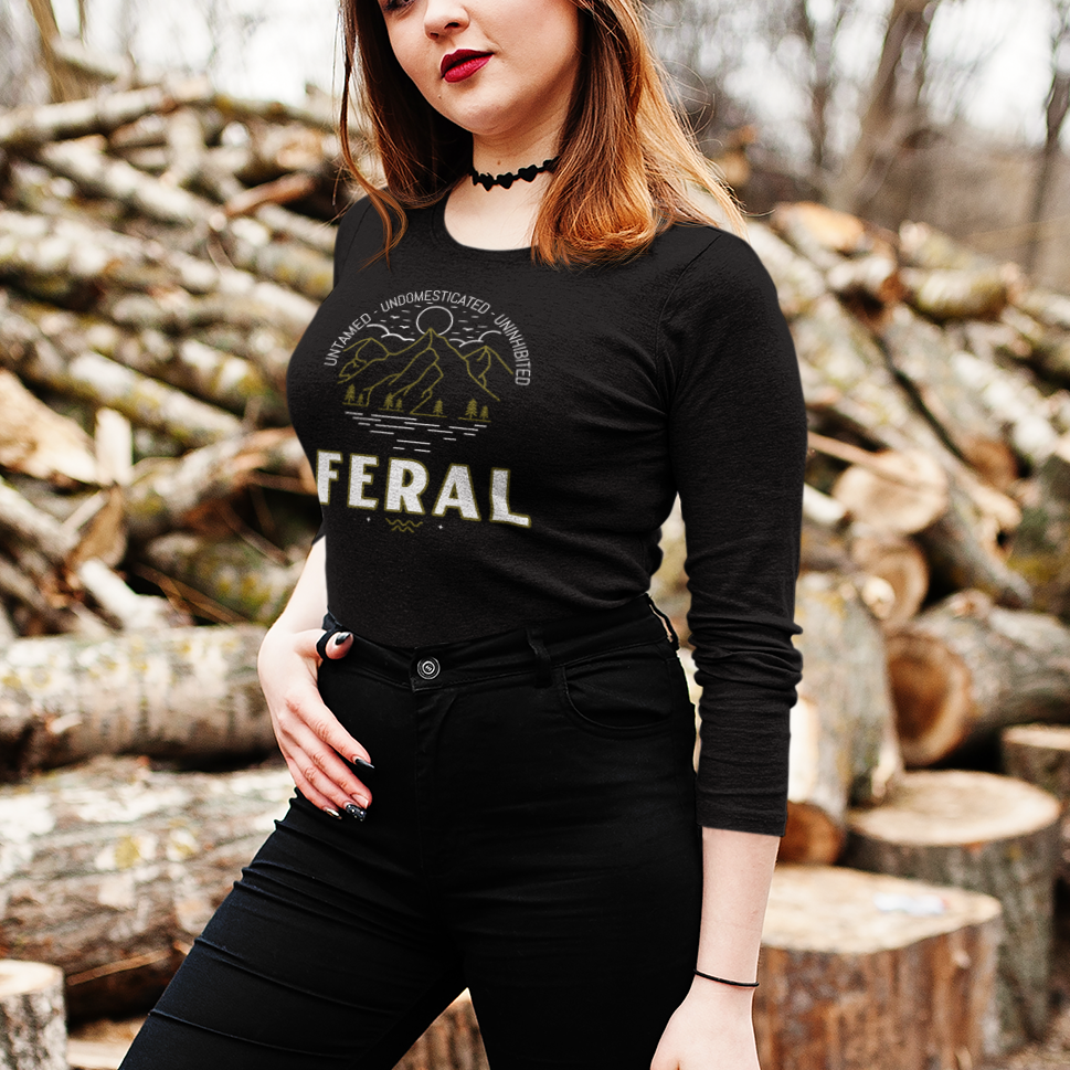 Feral - Description - Unisex Long Sleeve Tee