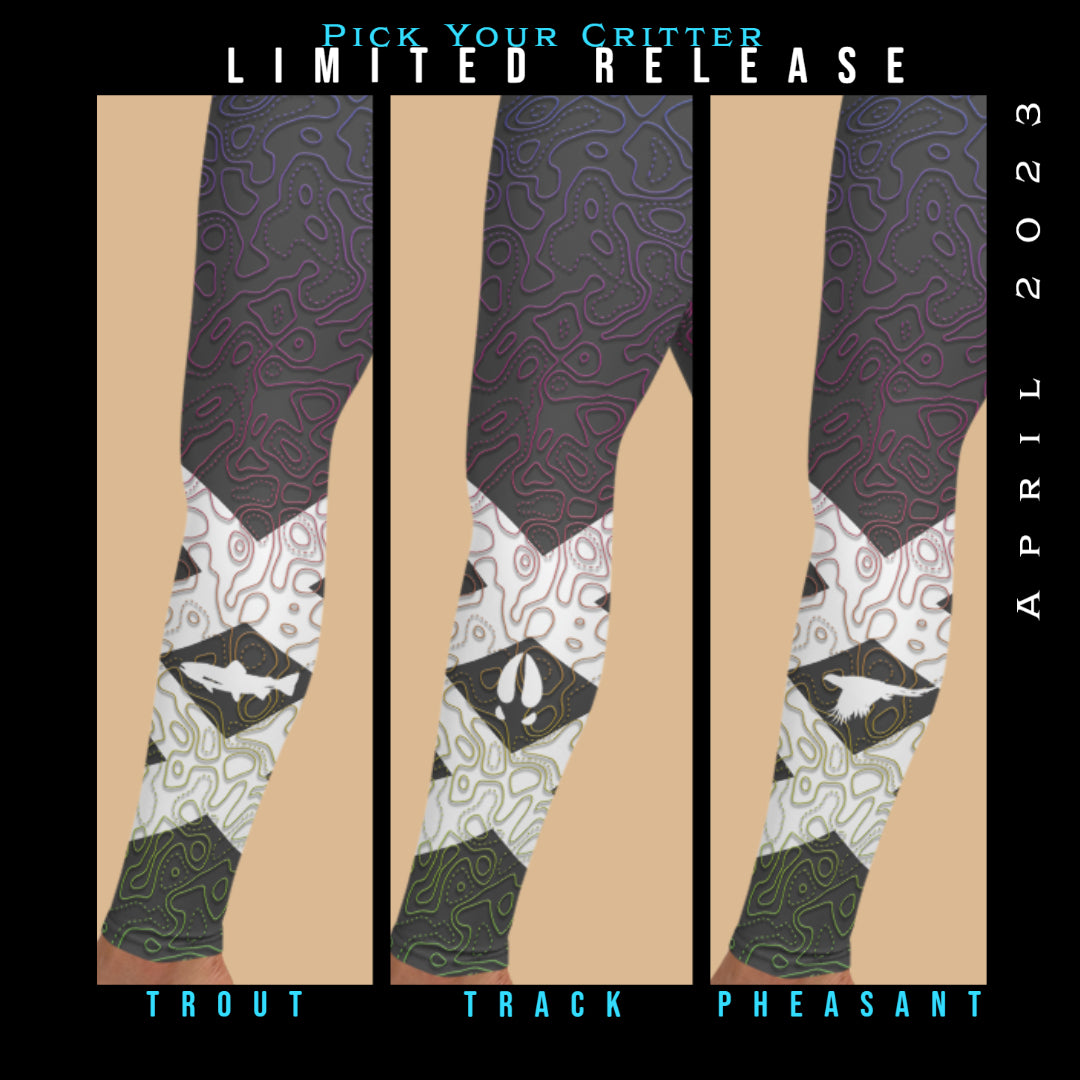 Monthly Escapes x April 2023 - Pick Your Critter Custom Leggings