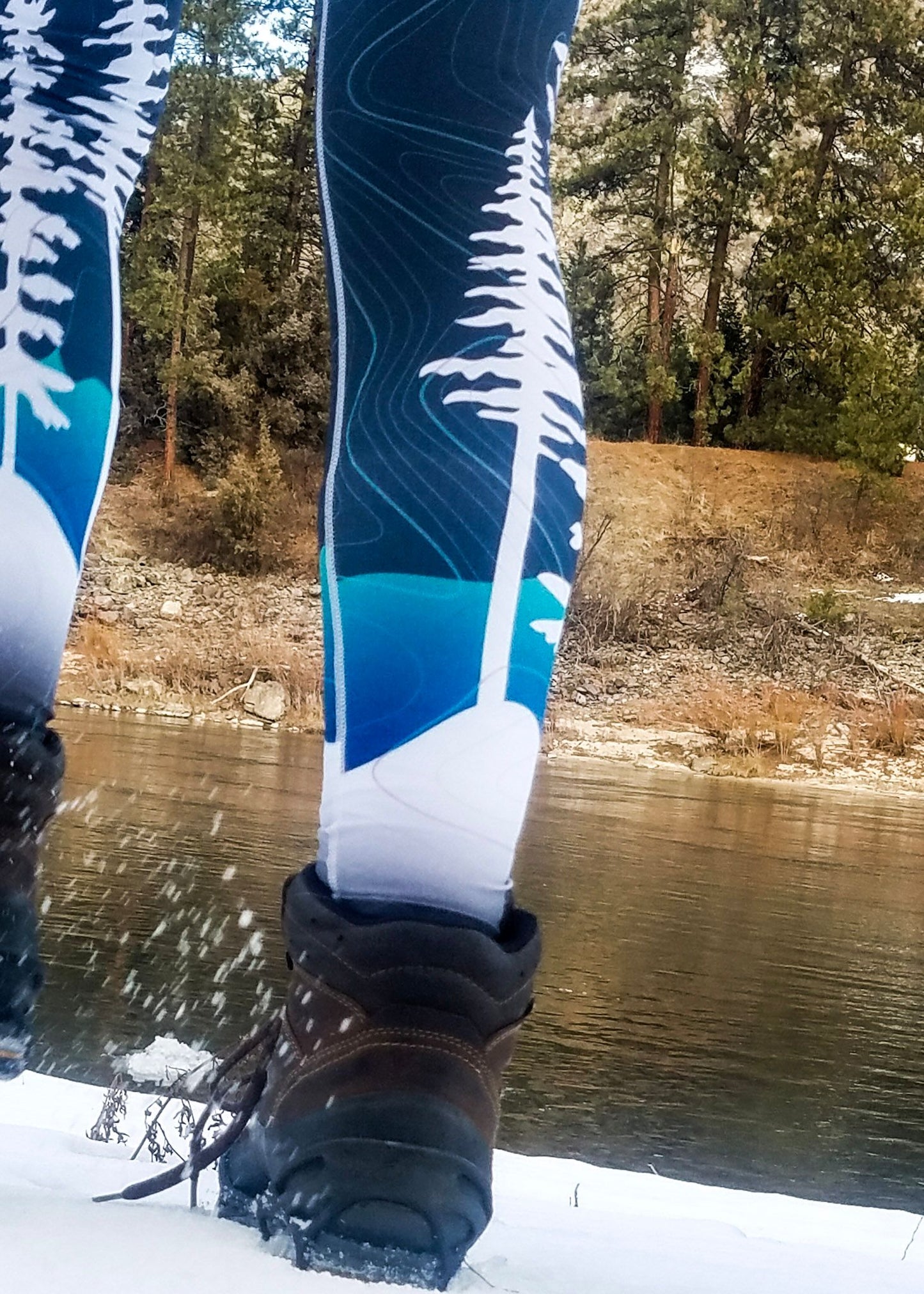 SnowVember Deer - Leggings