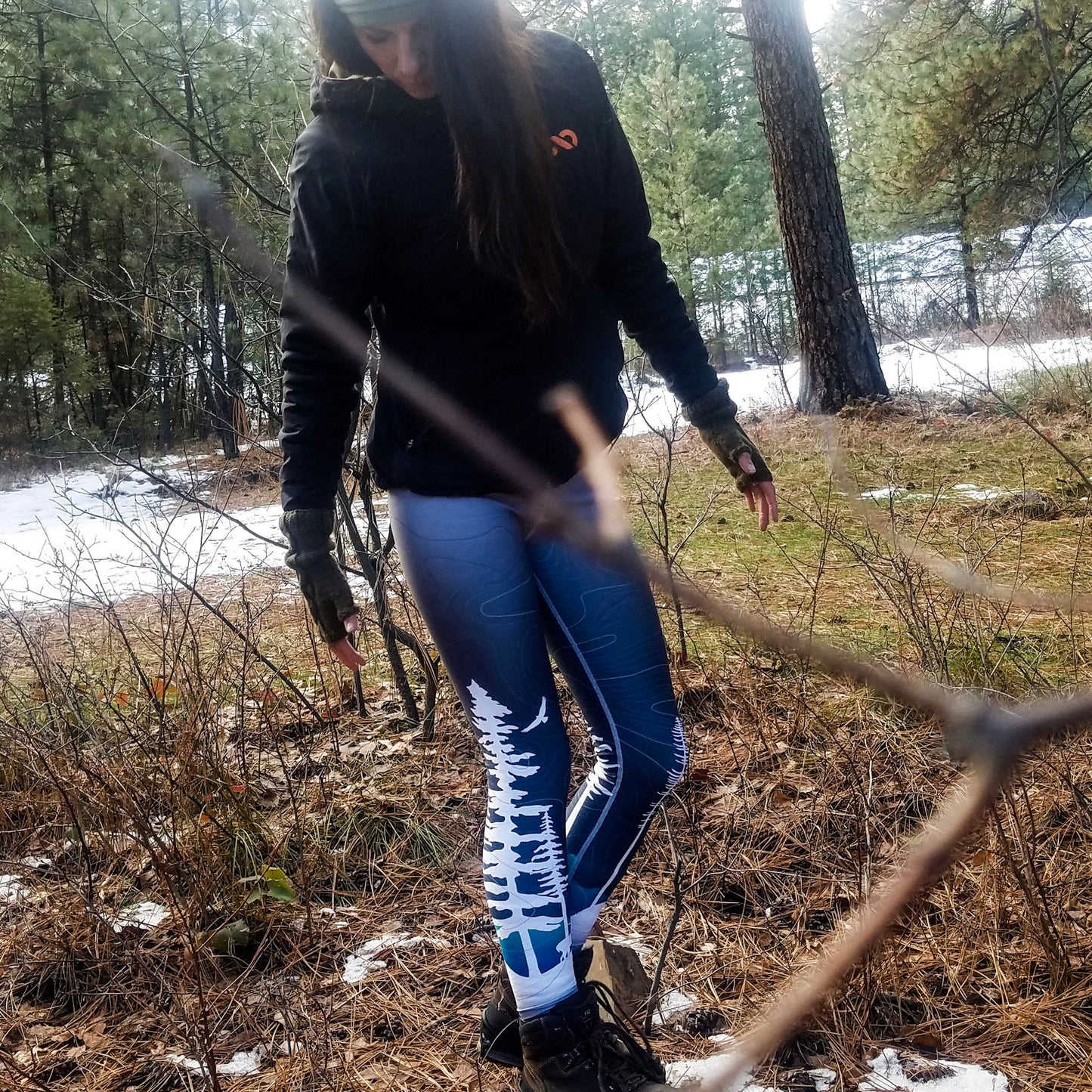 SnowVember Deer - Leggings