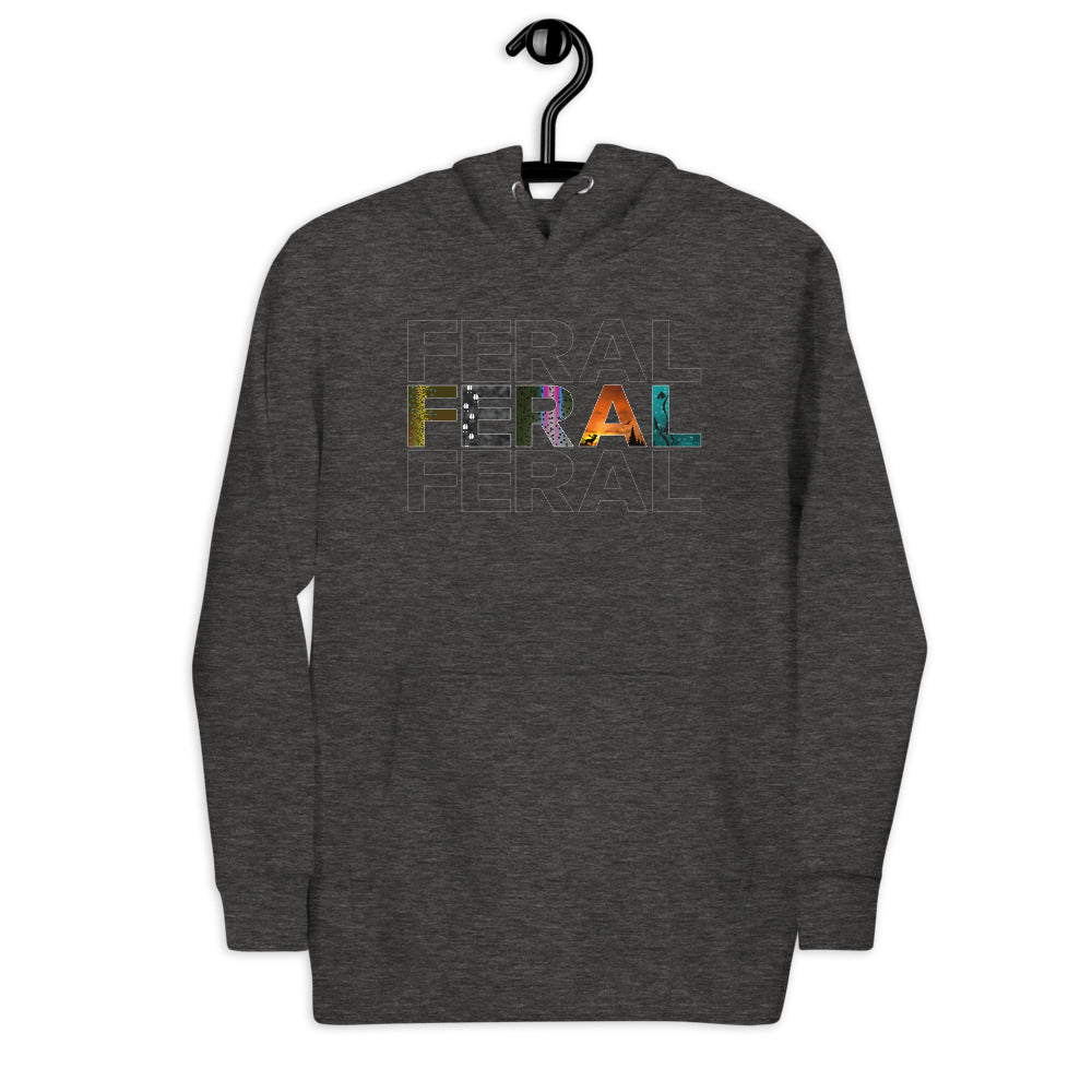 Feral x 3 - Hoodie