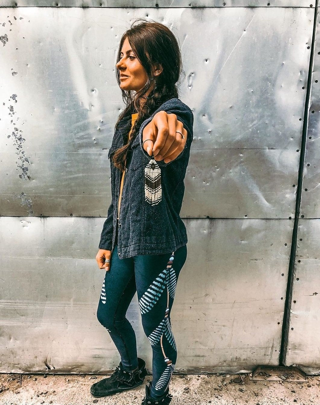 Feather Dance - Leggings