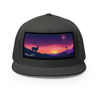 Pronghorn Antelope Twilight - Hat