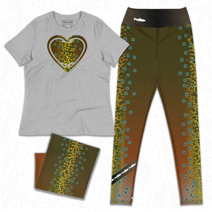 Brook Trout - Leggings + Tee + Gaiter Bundle