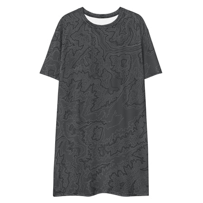 Basics: Cracked Pepper - Long Tee Dress