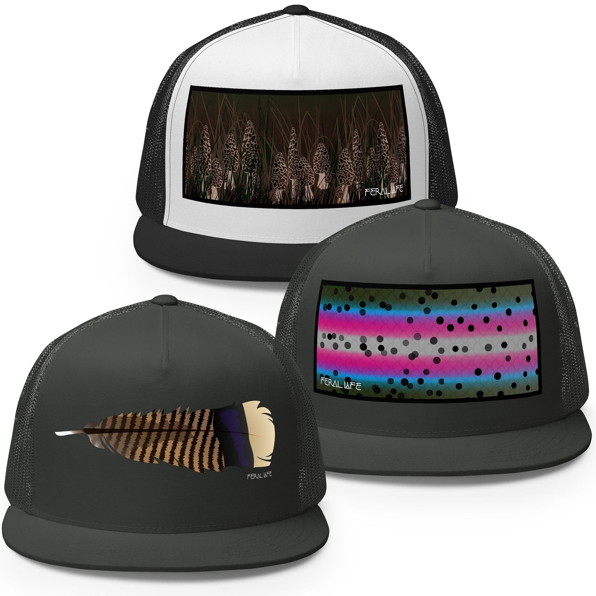 Feral Lyfe Outdoor Theme Hats