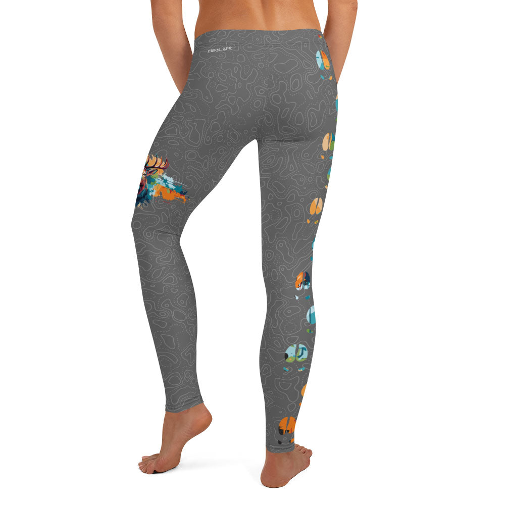 Monthly Escapes x September 2023 - Mid Rise Leggings
