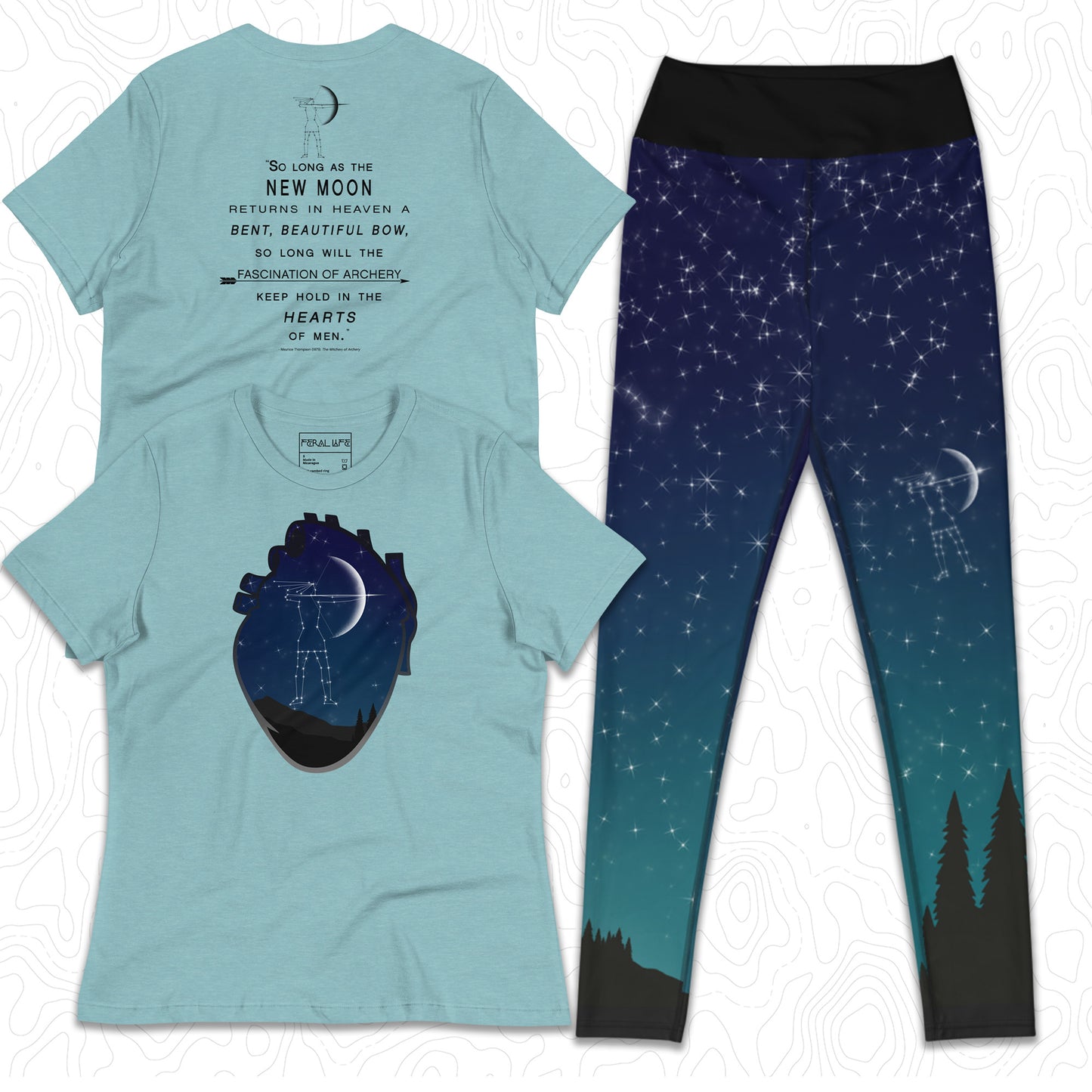 Moonstruck - Leggings + T-Shirt Outfit Bundle