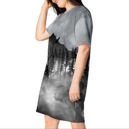 Mountain-Mist-long-tee-dress