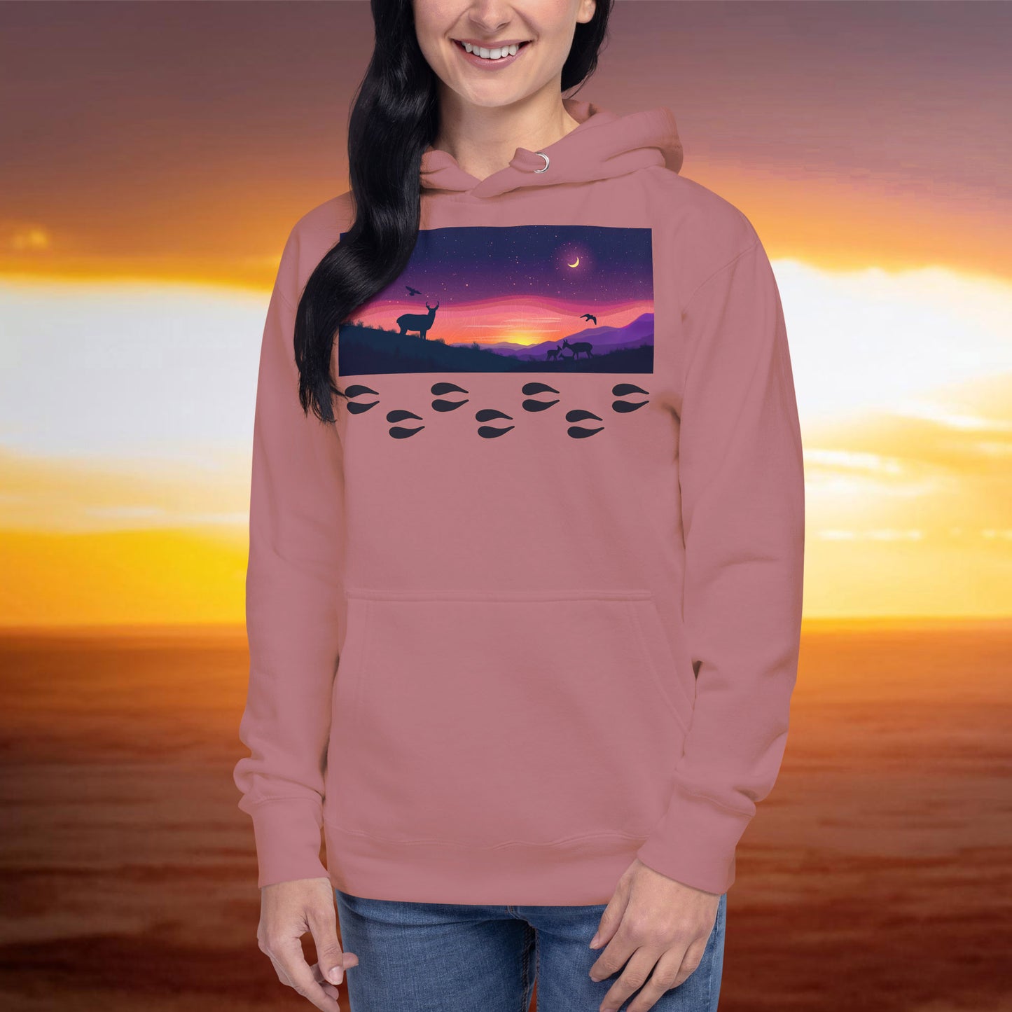 Pronghorn_Antelope_Hoodie_Front