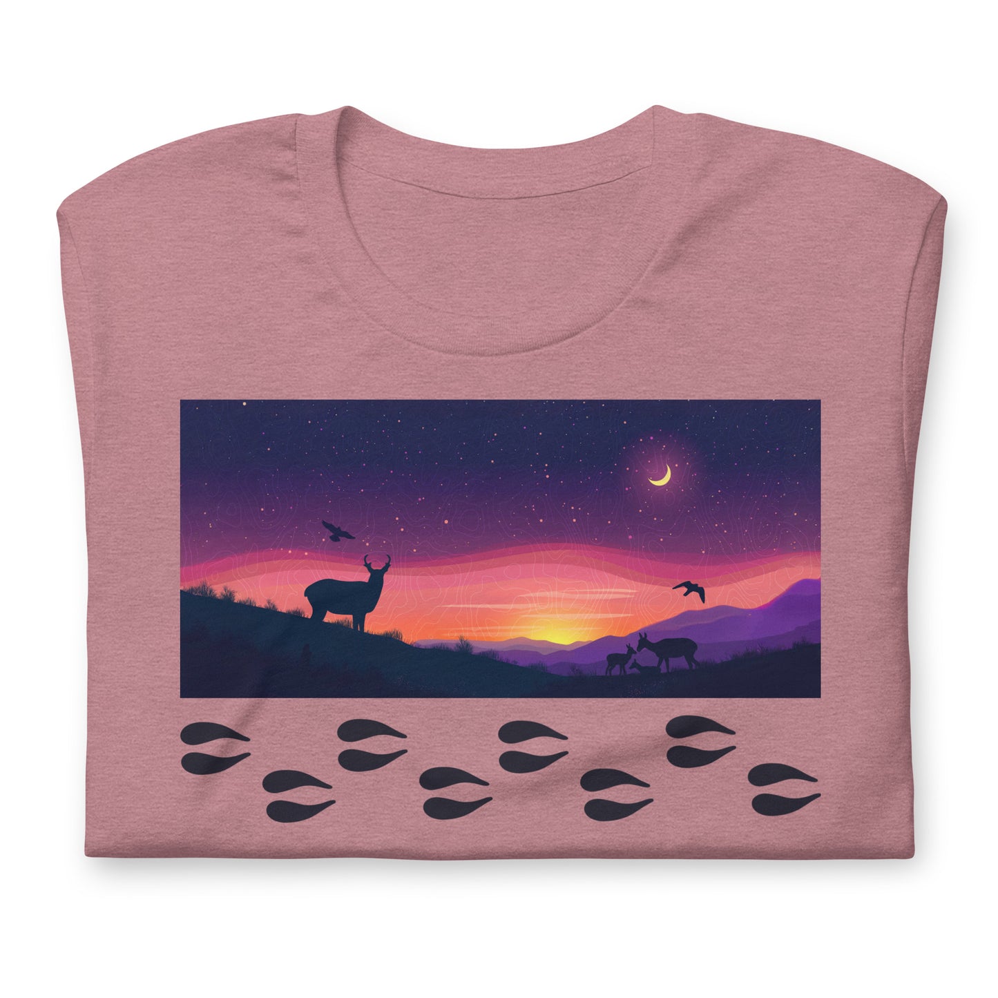 Pronghorn Antelope Twilight - Unisex T-Shirt