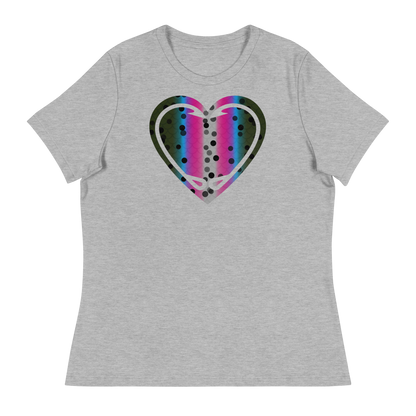 Rainbow Trout - Fishing Love - Women's Relaxed T-Shirt