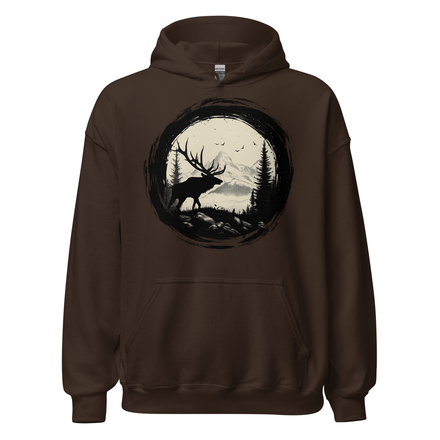 Sir Bull Elk - Unisex Hoodie