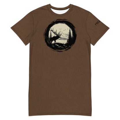 Sir Bull Elk - Long Tee Dress