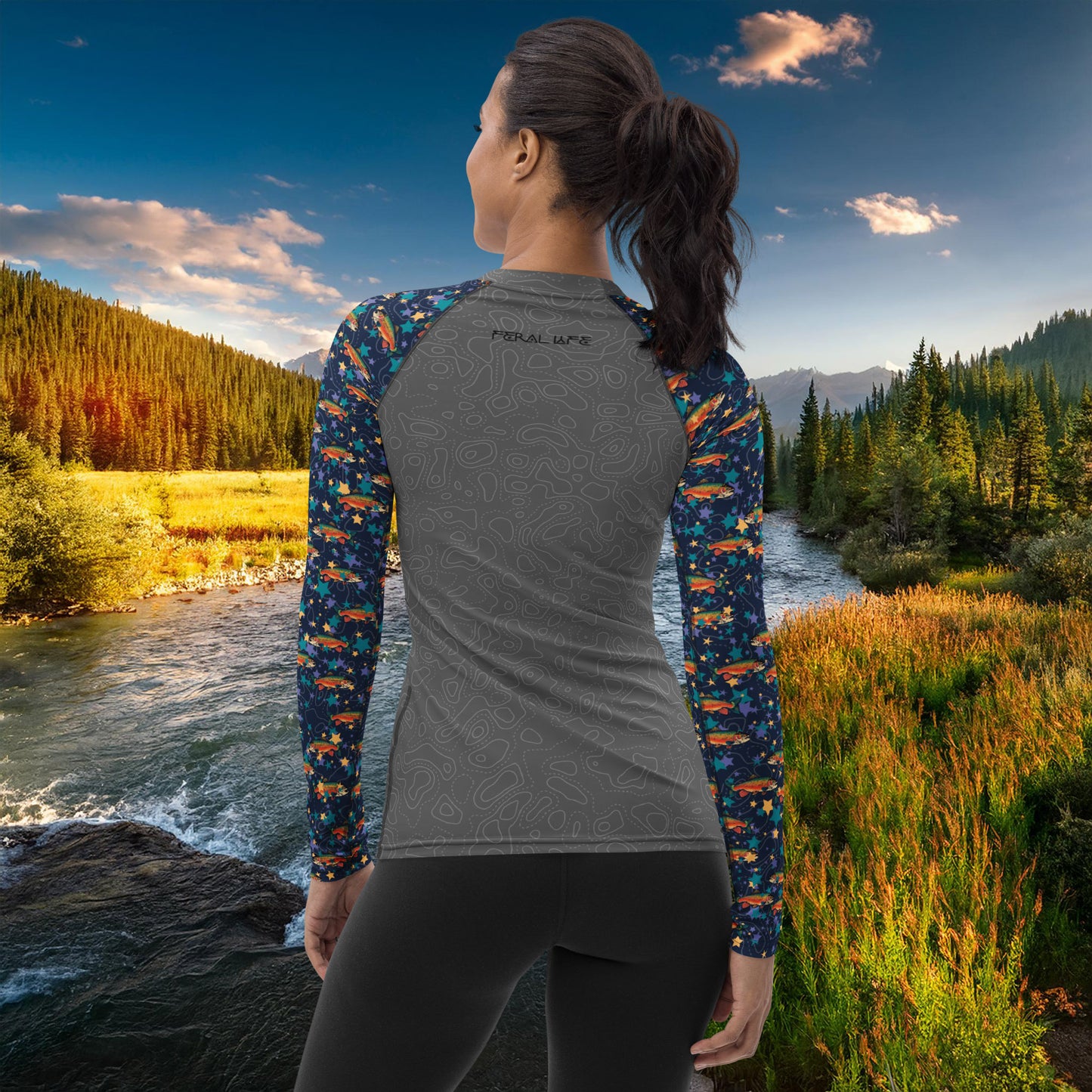 Stellar Trout - Limited Edition - Women's Rash Guard