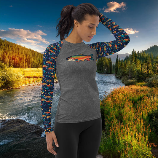 Stellar Trout - Limited Edition - Women's Rash Guard