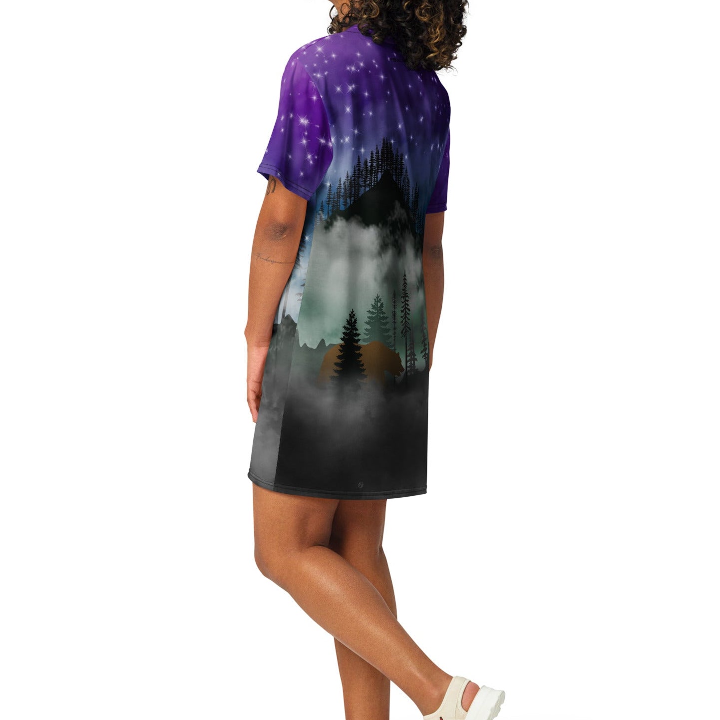 Strength-Shift-Owl-Bear-T-Shirt-Dress