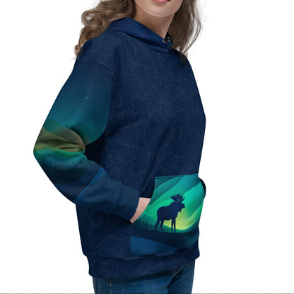 Enchanted Moose - Unisex Hoodie