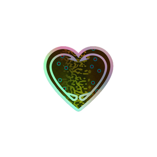 Brook Trout - Fishing Love - Holographic Sticker