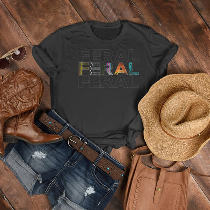 Feral x 3 - T-Shirt