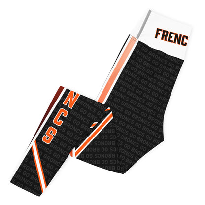 Frenchtown Broncs - Custom Design Leggings