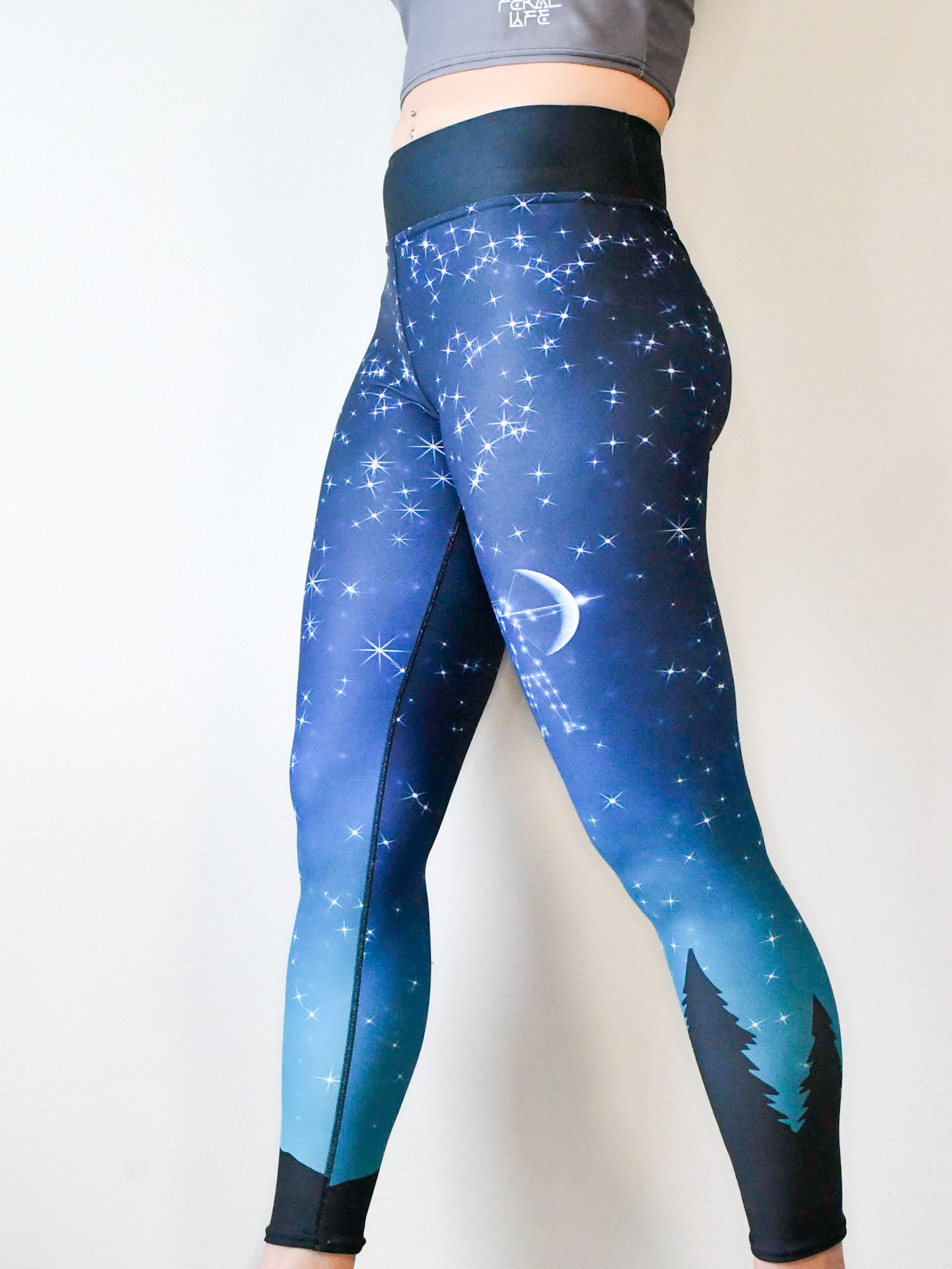 TA Active - Shine like the stars #taactive Alisa Crop in Sky Blue  #alisacrop & Alisa Printed Capri Legging in Galaxy #alisalegging | Facebook