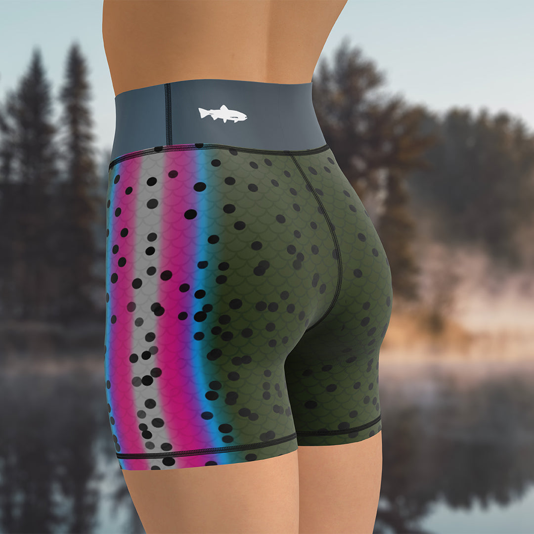 Rainbow hot sale compression shorts