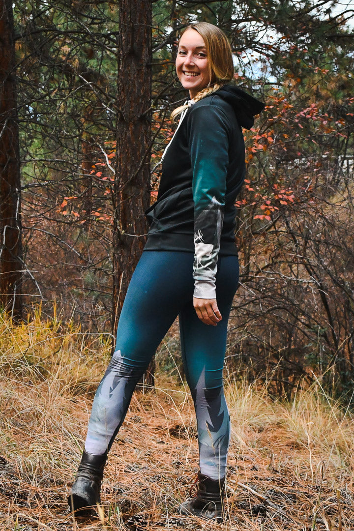 Koral Moto Mid Rise Leggings Sandstone with Black A2080E30 - Free Shipping  at Largo Drive
