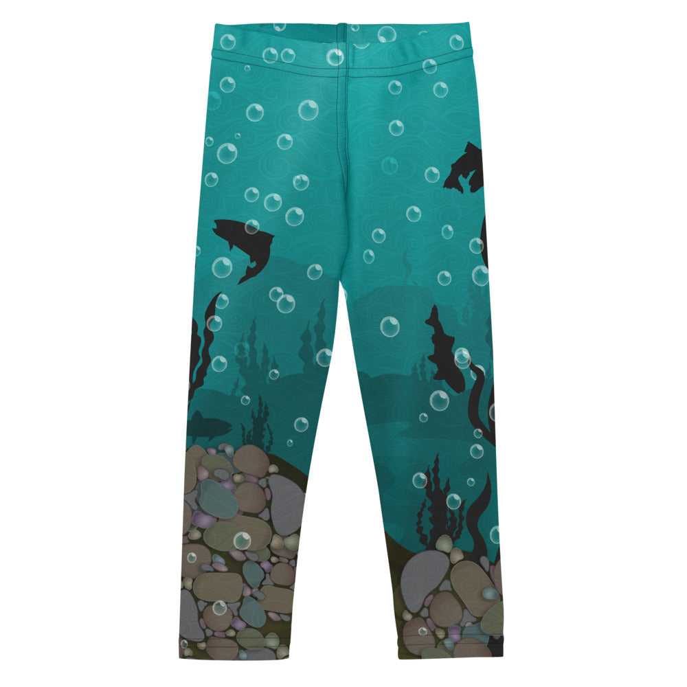 Fish Bone Print Leggings by Lucky Jojo - Lucky Jojo