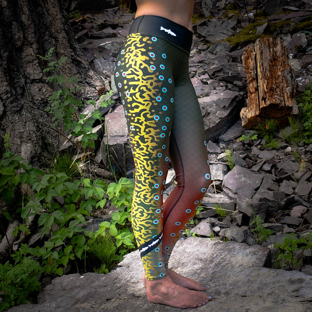 Feral Lyfe Leggings - Brown Trout – Blackfoot River Outfitters