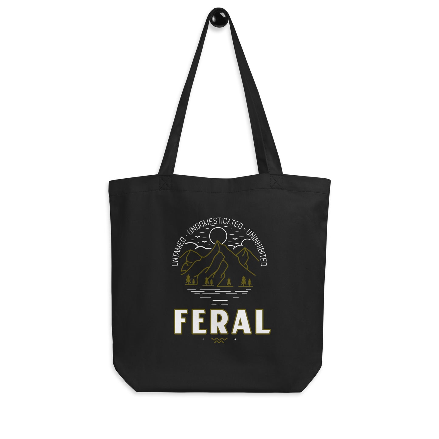 Feral - Description - Eco Tote Bag in Black