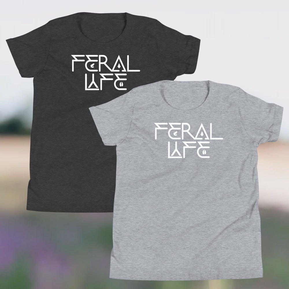 Feral Lyfe Logo - Youth Short Sleeve Tee