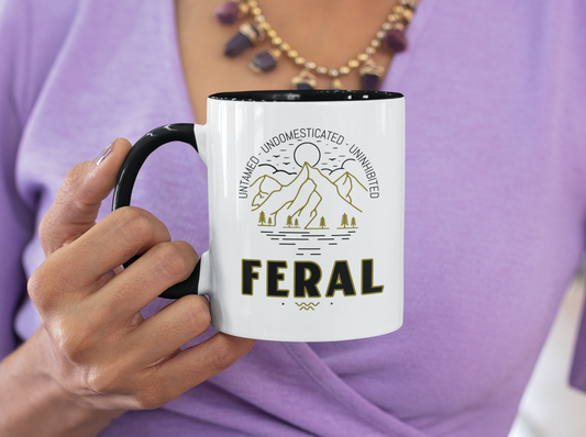 Feral Description - Mug